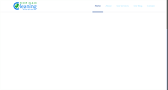 Desktop Screenshot of firstclasscleaningaberdeen.com